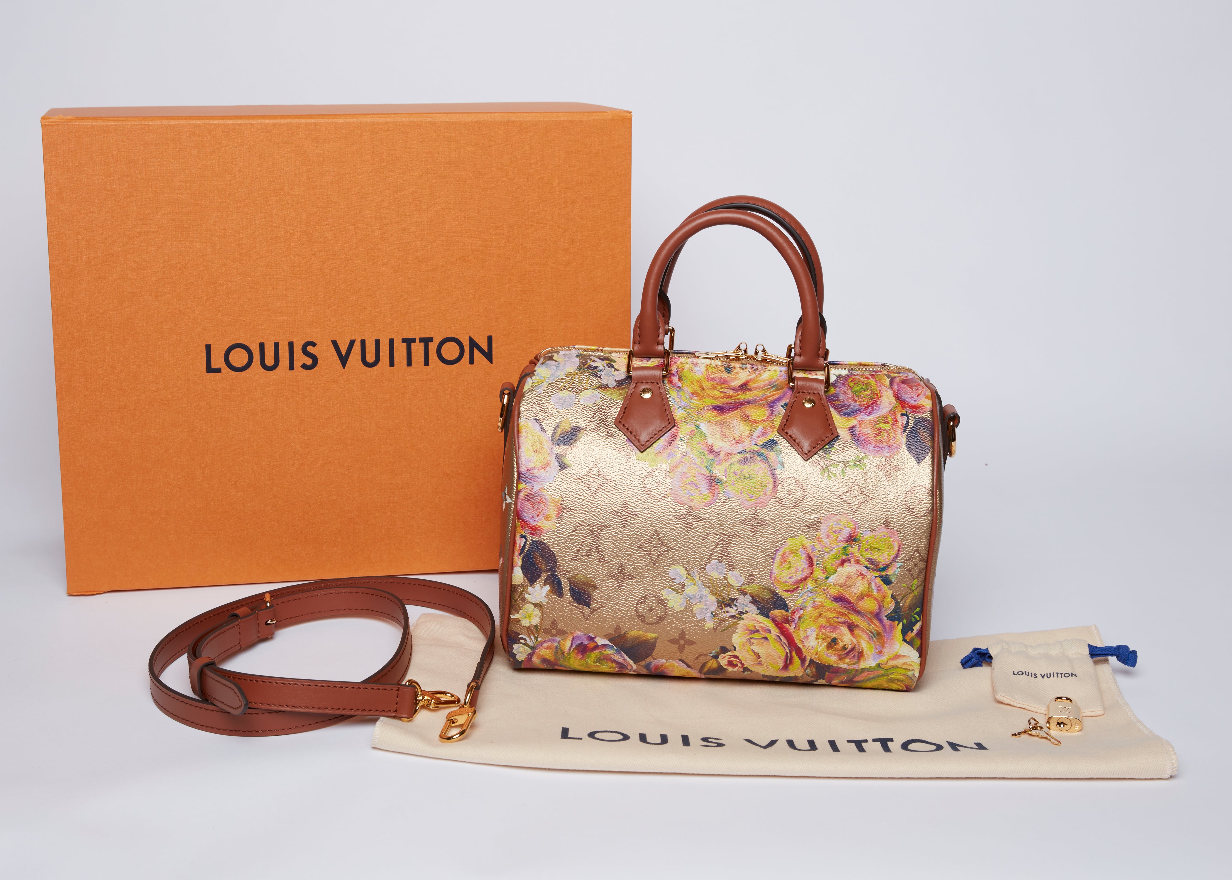 Louis Vuitton Limited Edition Chain Flower Speedy 30 at 1stDibs  brown  flower speedy 30, louis vuitton floral speedy, lv flower speedy