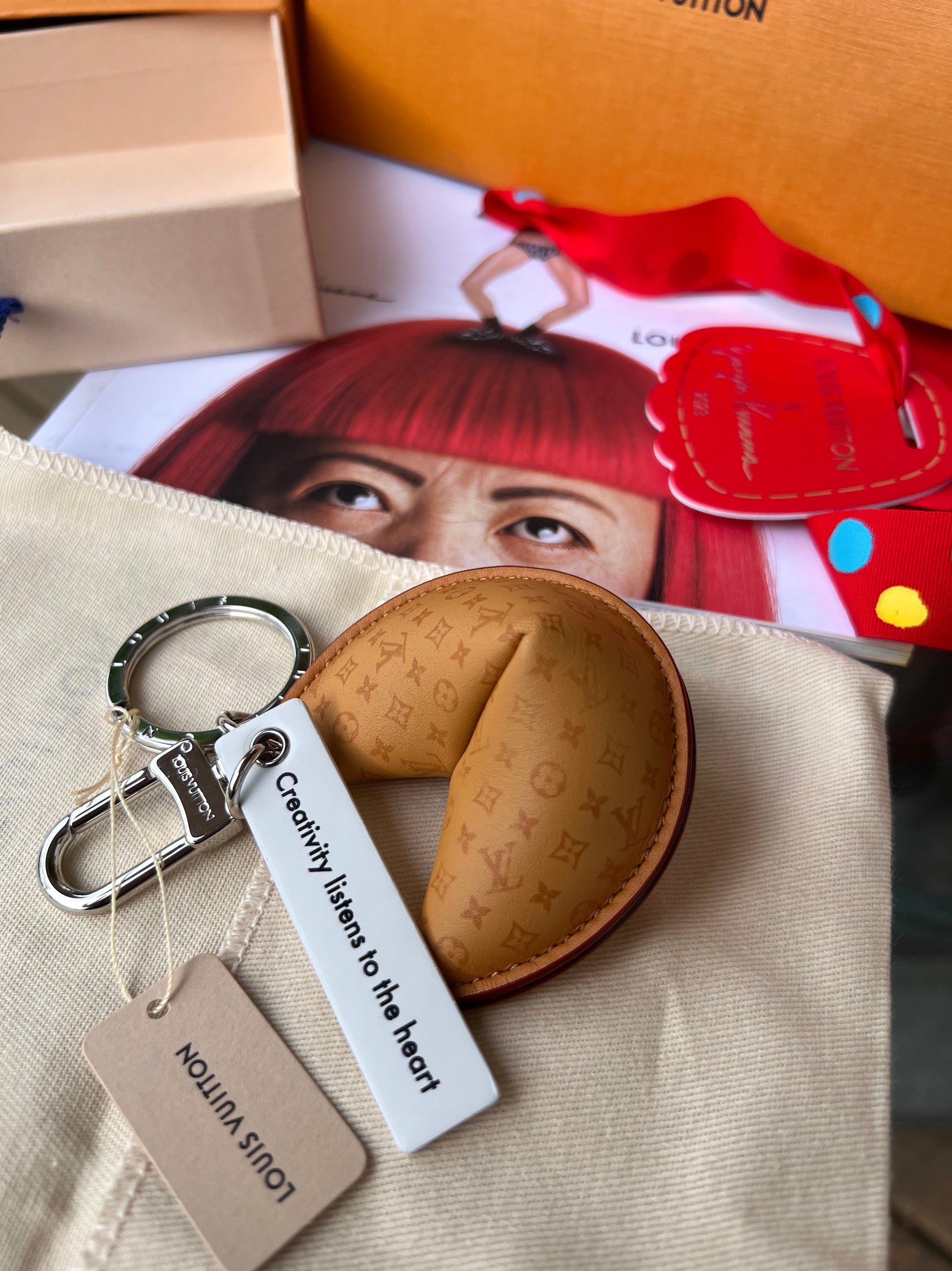 Louis Vuitton lv key pouch with orange chain  Lv wallet on chain, Louis  vuitton, Louis vuitton bag