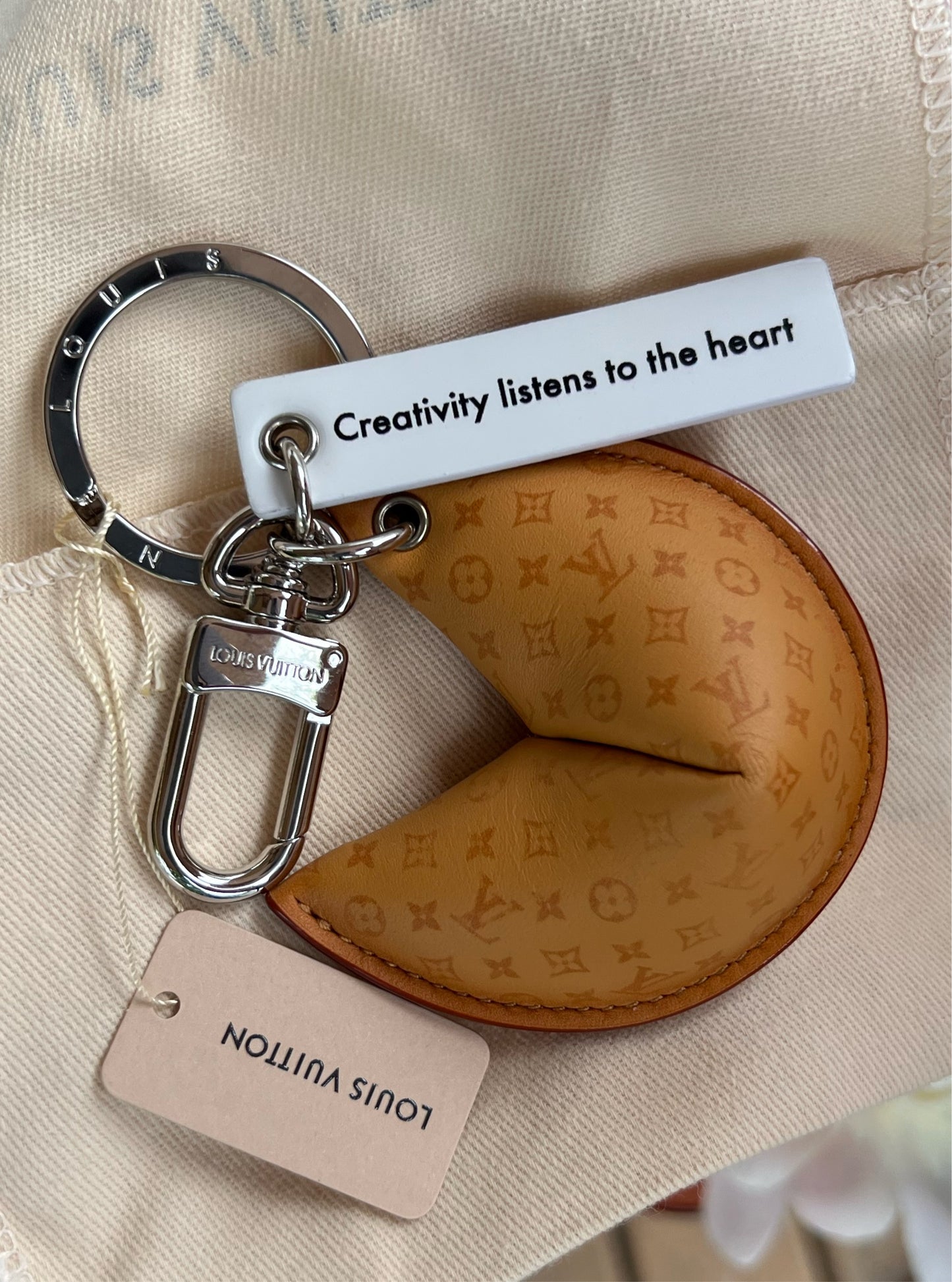 Louis Vuitton 2023 Rare Monogram Fortune Cookie Bag Charm Key Holder 1 –  Bagriculture