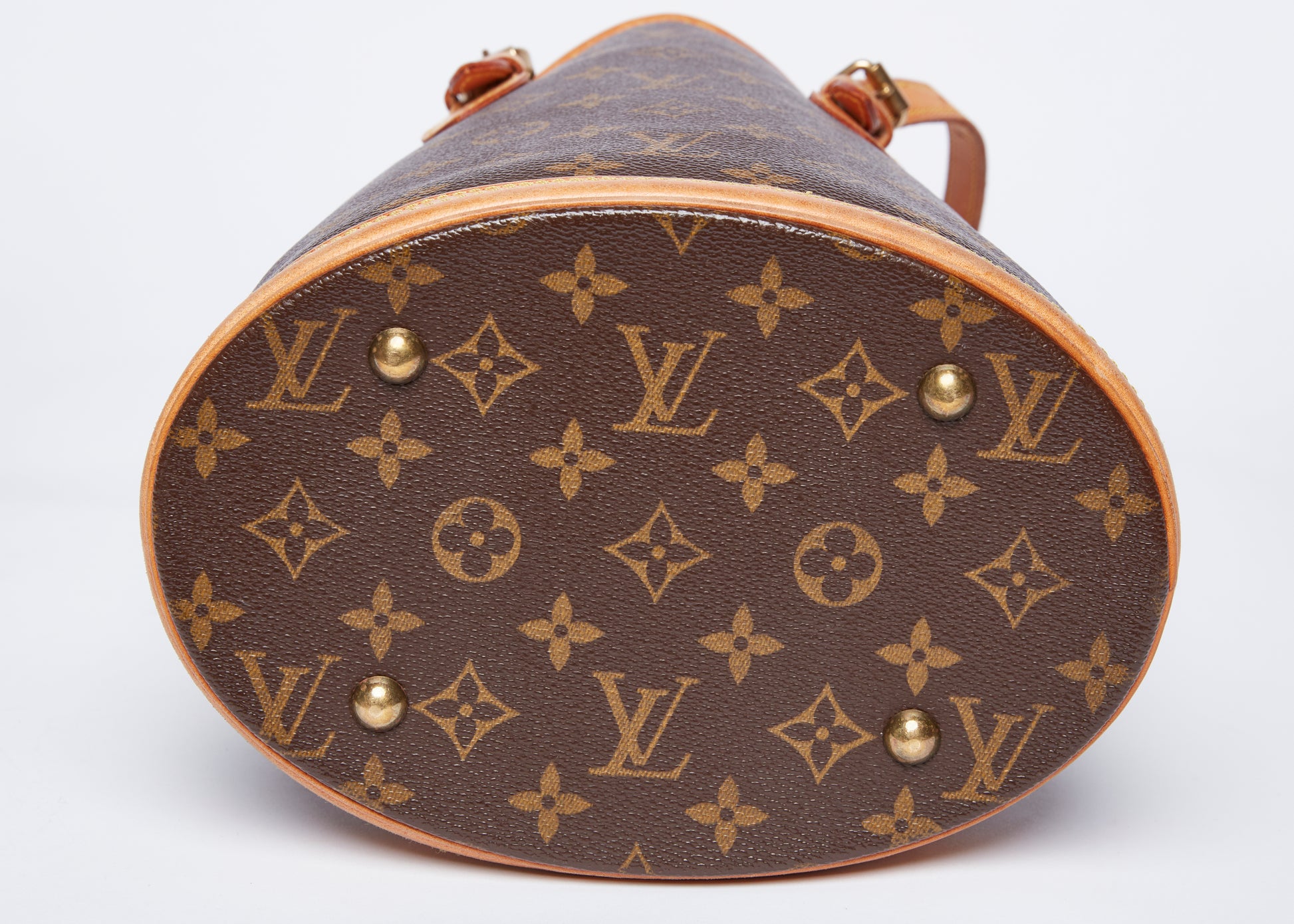 Louis Vuitton Petite Bucket Bag Raffia Tan – DAC